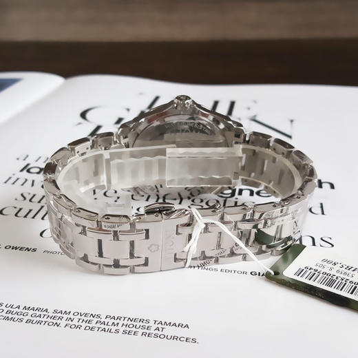 【99新】TITONI 梅花TQ 53959 S-505石英机芯日期显示40MM（男款）翱翔系列精钢160426NJ39 商品图6