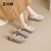 ZHR则则包头编织半拖鞋女2026新款夏季厚底外穿轻便配裙罗马凉拖 商品缩略图9