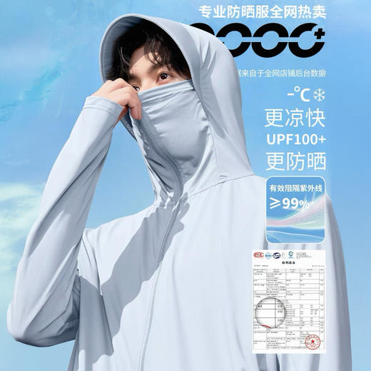 2026雅鹿新款 云朵原纱男女款防晒衣 立体剪裁 遮阳防护 商品图5