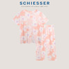 【32S棉莫单面 带胸垫款】SCHIESSER德国舒雅女士32S棉莫单面 薄型面料 延粉色花卉主调 前胸加褶皱 内置胸垫 居家穿着舒适 出门遛弯不尴尬 家居套装 最大尺码M-XXL 31/26990H 商品缩略图9