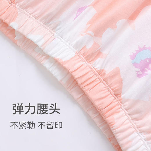 【32S棉莫单面 带胸垫款】SCHIESSER德国舒雅女士32S棉莫单面 薄型面料 延粉色花卉主调 前胸加褶皱 内置胸垫 居家穿着舒适 出门遛弯不尴尬 家居套装 最大尺码M-XXL 31/26990H 商品图7