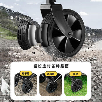 探险者（TAN XIAN ZHE）户外露营推车桌板营地车野营小拖车野餐车可折叠桌板 商品图3