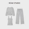 ROMI STUDIO澳洲美丽诺羊毛莱赛尔混纺舒适松弛三件套RWDSSD1838 商品缩略图3