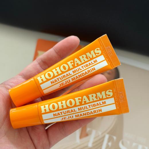 济州岛人手一支的唇部精华🔥HOHOFARMS植物伊甸园柑橘润泽养护唇部精华蜜📒保湿+修护+抗皱+滋养+提亮五合一卷王💥懒人养成少女嘟嘟唇 商品图1
