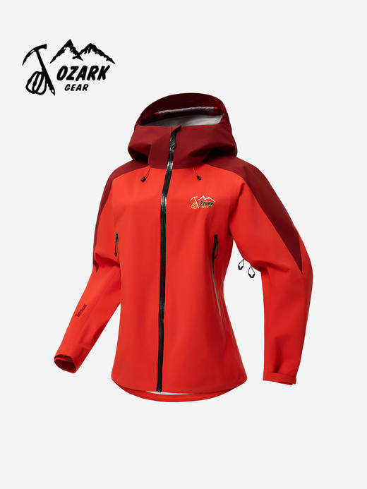 OZARK奥索卡26春夏新品冲锋衣3L户外运动防风防水耐磨DX登山服女OAGWG2610304 商品图1