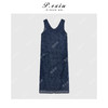 PanYiXiu/潘依绣真丝人丝小众设计亲肤垂感显瘦圆领无袖连衣裙 M9228 商品缩略图1