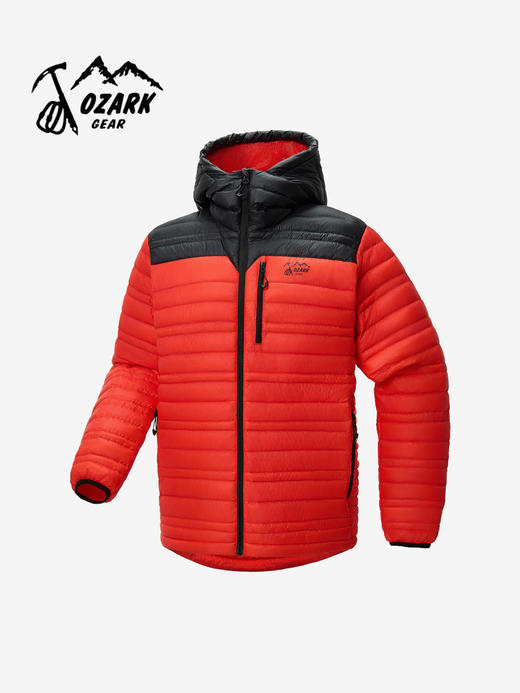 OZARK奥索卡26春季新品羽绒服90鹅绒800蓬户外连帽轻薄羽绒服男款OAGMG2620002 商品图1
