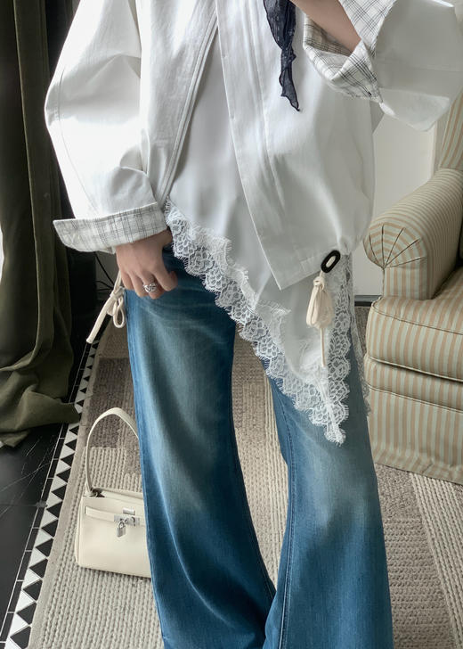 【门店同款】ENJOY春季黑扣简约短外套 170551497 商品图3