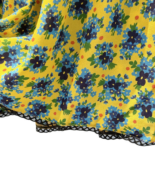 女款丝质碎花吊带背心裙ji017 商品图2