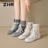 ZHR透气网面高帮休闲鞋女2026夏新款增高户外靴轻便运动女靴 商品缩略图8