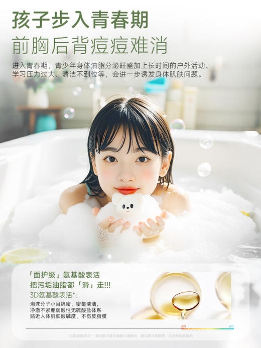 【会员价 · 沐浴露】妈妈说 · 青少年沐浴露 男孩女孩中大童儿童学生青春期专用持久留香 商品图1