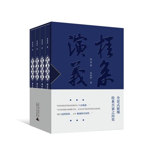 桂系演义（增补版）（全四册） 商品图1