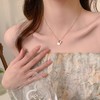 卡蒂罗KADER 杏运流光项链  新中式银杏叶贝壳小裙子吊坠设计 优雅温柔气质时尚百搭好运 商品缩略图4