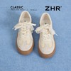 ZHR则则厚底德训鞋女款2026年春季新款芭蕾风百搭休闲鞋增高女鞋 商品缩略图4