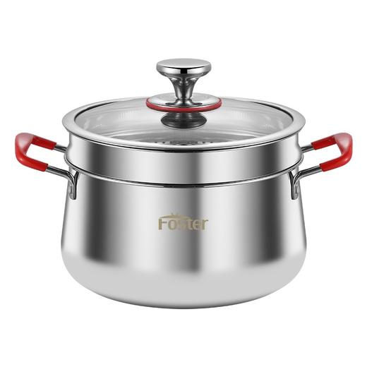 浮士德 格林蒸煮锅 FZ-Z1 不锈钢蒸煮锅燃气电磁炉通用 商品图1