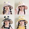 【送防风绳❗️儿童空顶遮阳帽】UPF50+ 大帽檐全脸防晒 头围可调，遮阳防紫外线太阳帽可折叠大帽檐渔夫小童防晒清新甜美 商品缩略图3