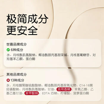 世喜婴儿奶瓶清洗剂洗奶瓶果蔬宝宝用品泡沫洗洁精450ml+替换装 商品图3