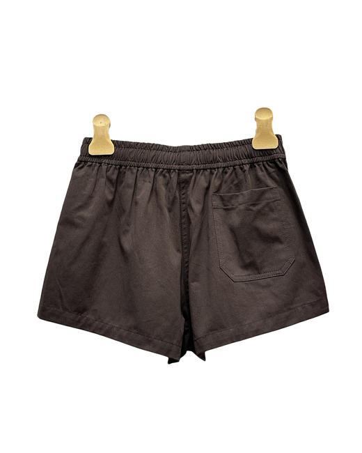 女款刺绣松紧腰短裤zo017 商品图1