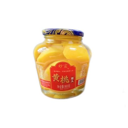 妙宣黄桃罐头960g 商品图0