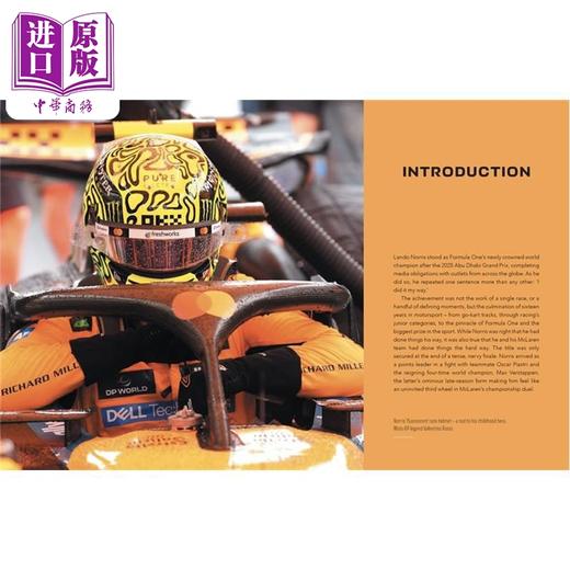 预售 【中商原版】兰多 诺里斯 通往世界冠军之路 F1赛车新星 Lando Norris Road to World Champion 英文原版 Nate Saunders 商品图4