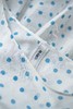 Maku 26SS 白蓝波点手织丝棉打褶上衣 商品缩略图4