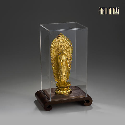 铜师傅 见微系列《妙相梵容》客厅如来佛祖铜摆件 家居铜工艺品 商品图4