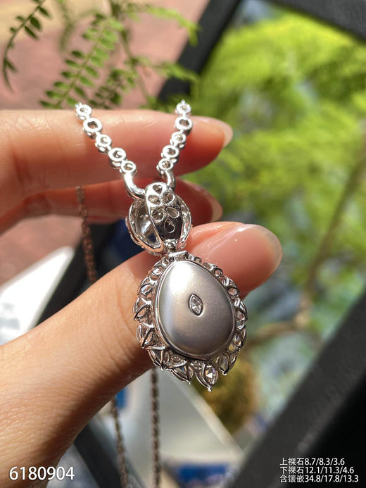 6180904，黄翡蛋面吊坠。具体价格微信咨询 商品图5