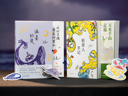 《三毛经典作品集》（典藏版4册）|远方不遥远，跟着三毛去流浪吧，收录其一生见闻，看见一个温暖、善意、真实的三毛，值得一读再读 商品图1