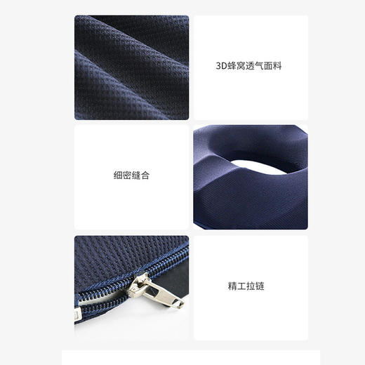 痔疮坐垫 办公室椅垫 久坐神器 痔疮术专用坐垫 尾椎骨减压坐垫 商品图3