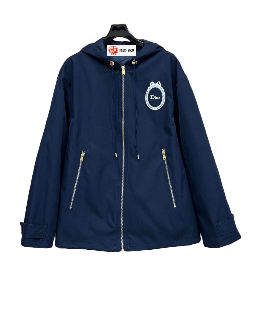 女款刺绣连帽外套la010