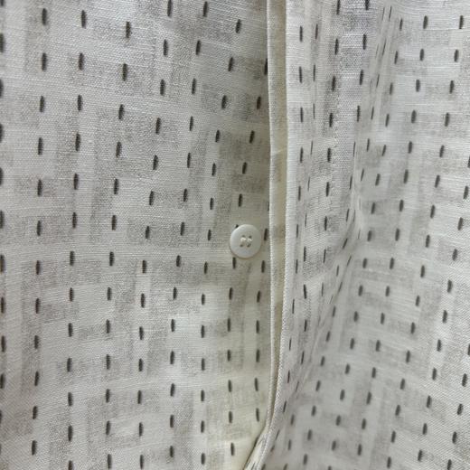 男款条纹印花短袖衬衫 可配套装zh011 商品图2