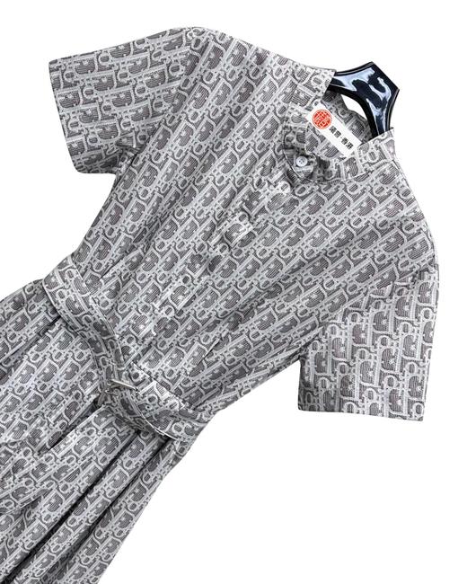 女款提花印花衬衫裙hu010 商品图2