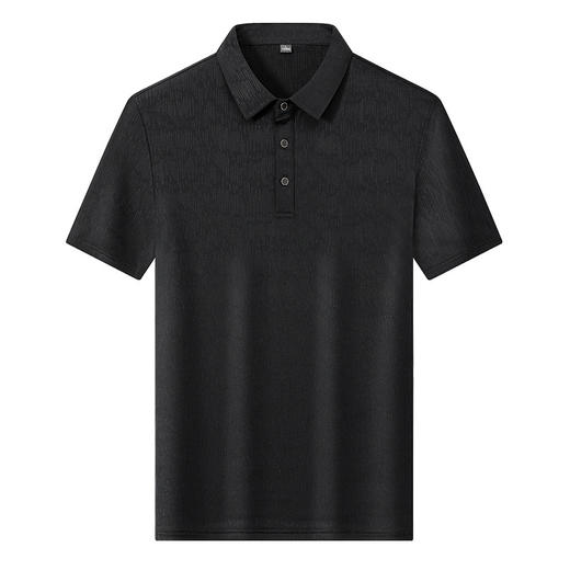 【DCS】大依优型大码男装夏季冰丝纯色短袖POLO衫商务休闲多色上衣T恤 商品图2