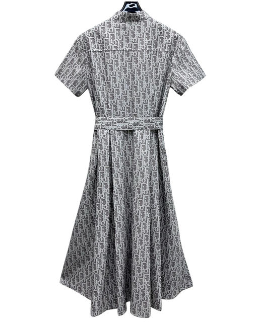 女款提花印花衬衫裙hu010 商品图1