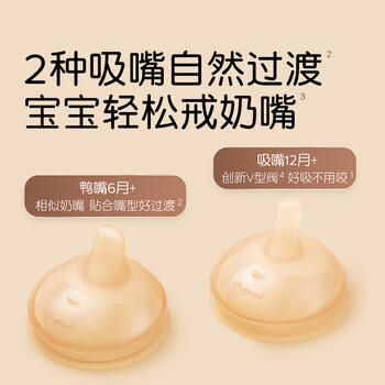 世喜吸管奶嘴1岁以上1-3岁通用直饮嘴 两只装 商品图3