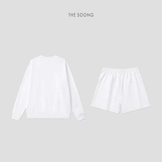 THESOONG|"松弛日常"亚麻混纺肌理感舒适运动休闲套装HWWY8864-A / HWWY8864-B 商品图2
