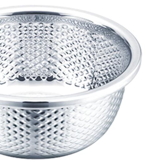 浮士德 悍将三星多用盆 MS-105 不锈钢洗菜盆和面盆 商品图3