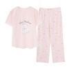【内衣店庆提前购】【一口价】【洋甘菊凉感棉】3楼安莉芳芬狄诗随性放松圆领套头女士家居服套装FL00749吊牌价799元现价499元 商品缩略图3