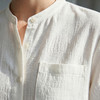 PALUOPO/PL19姆米冠乐绉立领新中式外套高级感提花真丝衬衫ES250186Z 商品缩略图3