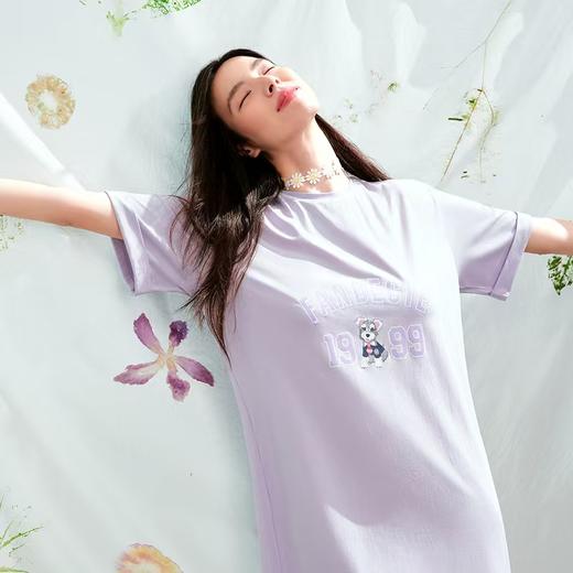 【内衣店庆提前购】【一口价】【洋甘菊凉感棉】3楼安莉芳芬狄诗春上新舒适女士睡裙FL00744吊牌价499元现价299元 商品图2
