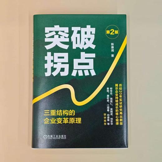 突破拐点 三重结构的企业变革原理 第2版 陈惠湘 企业变革 转型 高质量经营 领导变革 企业经营管理书籍 商品图2
