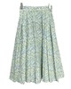女款碎花高腰百褶半身裙la020 商品缩略图0