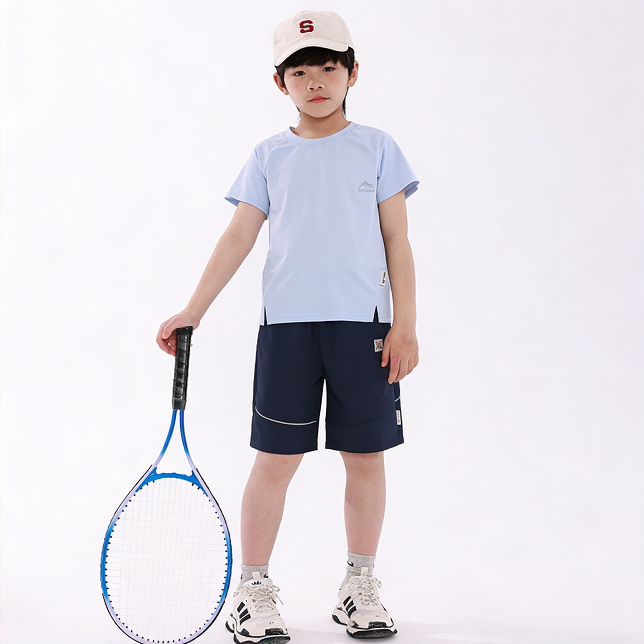 Amilife阿米日记反光条短裤