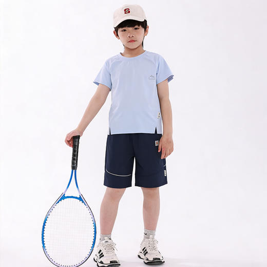 Amilife阿米日记反光条短裤 商品图0