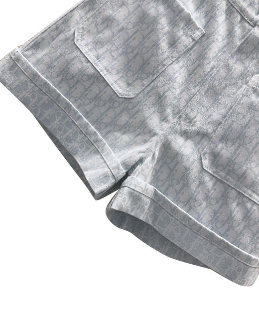 女款提花卷边短裤la010 商品图2