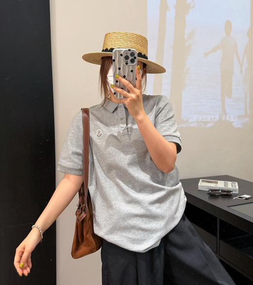 蒙口经典情侣长绒棉𝐩𝐨𝐥𝐨衫041303 商品图10