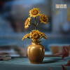 铜师傅《向阳花开》客厅桌面一举夺魁向日葵铜摆件 家居工艺品 商品缩略图0