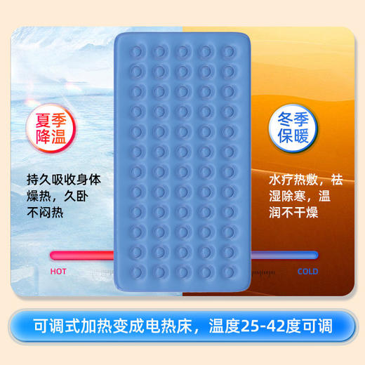 家用恒温水床垫 褥疮偏瘫老人专用 卧床病人护理垫 加厚防压疮水垫 商品图2