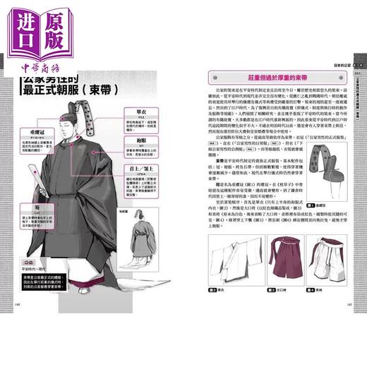 【中商原版】奇幻服饰设定图典 构筑文化 塑造角色 完美打造独特世界观	山北笃 台湾东贩 港台原版 商品图2