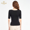 乔万尼2026夏新款商场同款修身显瘦短袖针织衫百搭上衣女EZ2C143 商品缩略图4